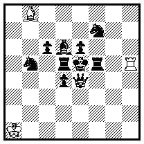 1.Tg5 Th4 2.Dg6 Lxd6 3.Kf5 Tf4#, 1.Rg5 Lc7 2.Tf4 Ld8  3.Kf5 Txg5#, 1.Lc7 La7 2.Td7 Txf5 3.Kd6 Lc5#, 1.Rc7 Th7 2.Lc5 Txf7 3.Kd6 Lxc7#