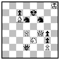 1.Rd5+ Kf8 2.Dxf6+ Rf7+ 3.Kh7 Dc2+ 4.Dg6 Df5 5.Re7! Rg5+ 6.Kh6 Rf7+ 7.Dxf7+ Dxf7 8.Rg6+ Kg8 9.Ld5 Dxd5 10.Re7+ (5.- Df6 6.Dg8+ Kxe7 7.De8+ Kd6 8.Dd7#) 